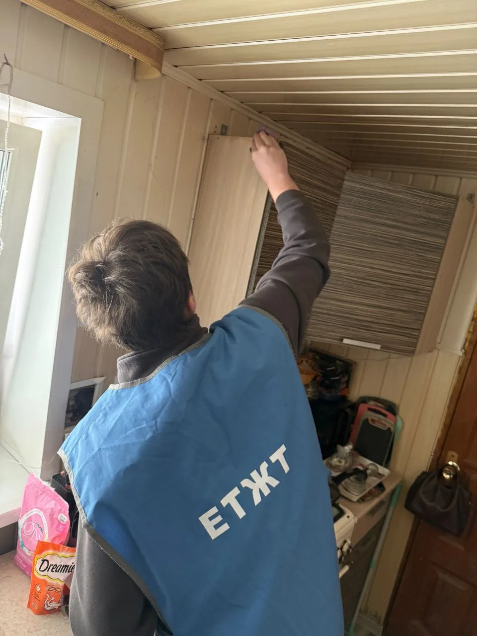‼️Волонтеры нашего техникума оказали помощь семье участника специальной военной операции, предостави