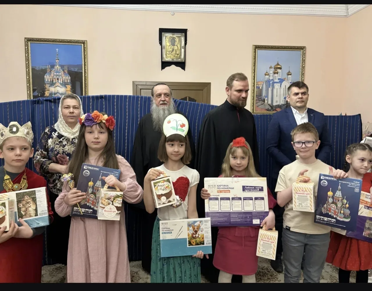 ⛪ Праздничная программа с выступлениями прошла в районе
