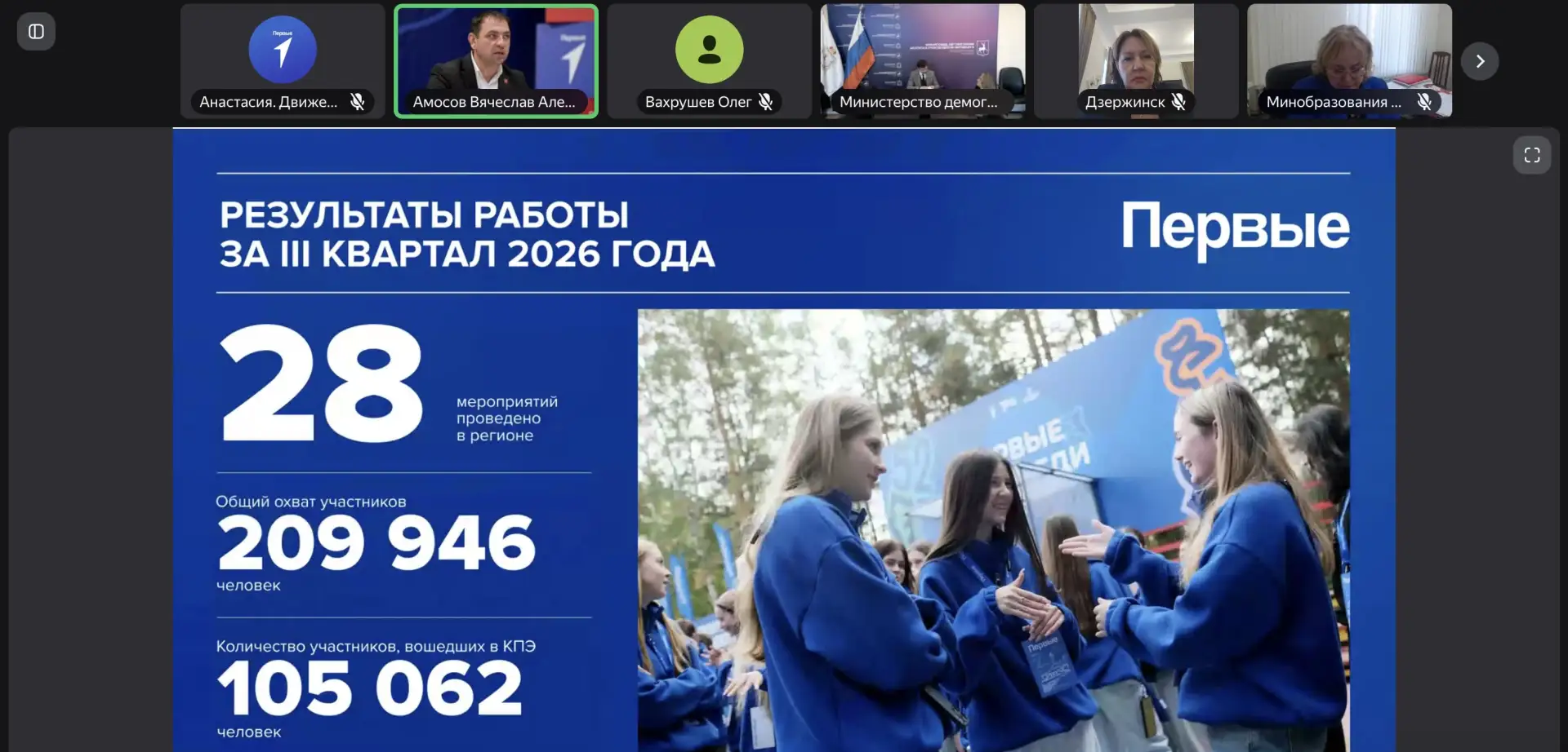 Вместе развиваем Движение Первых в Нижегородской области✏️