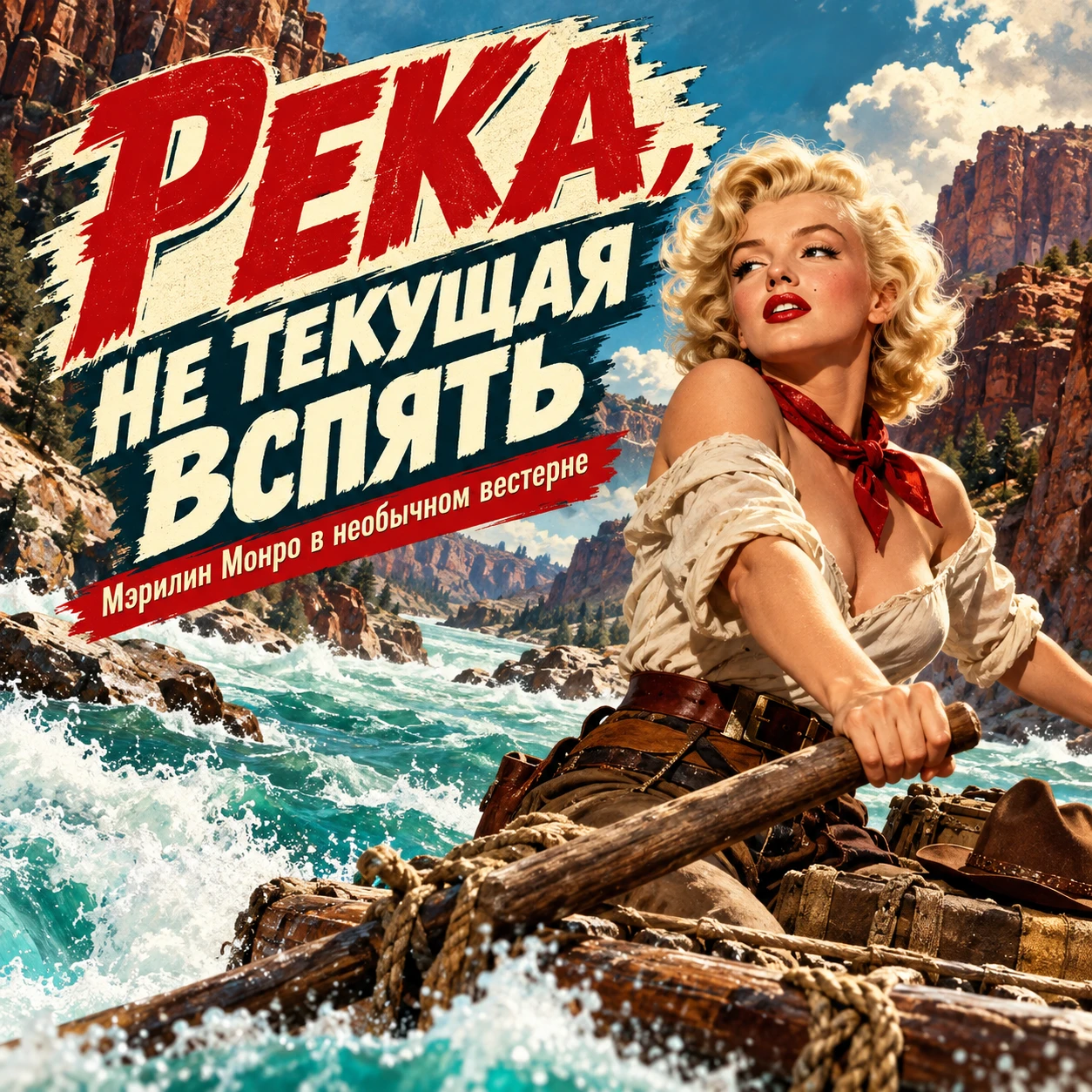 🎬 «РЕКА, НЕ ТЕКУЩАЯ ВСПЯТЬ»: МЭРИЛИН МОНРО, КОТОРУЮ МЫ ПРИВЫКЛИ ВИДЕТЬ СОВСЕМ ДРУГОЙ