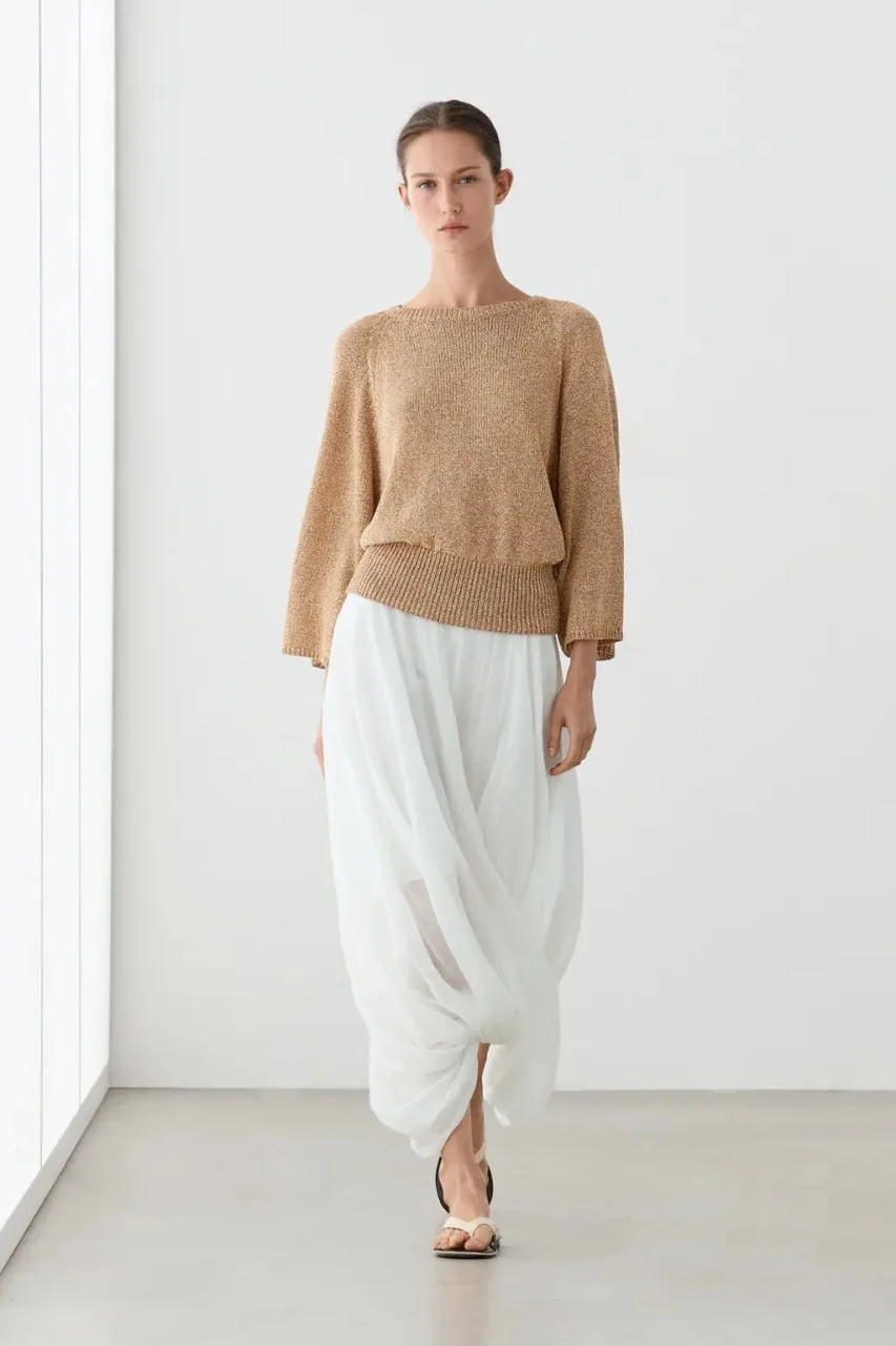 Женский трикотажный пуловер от Massimo Dutti