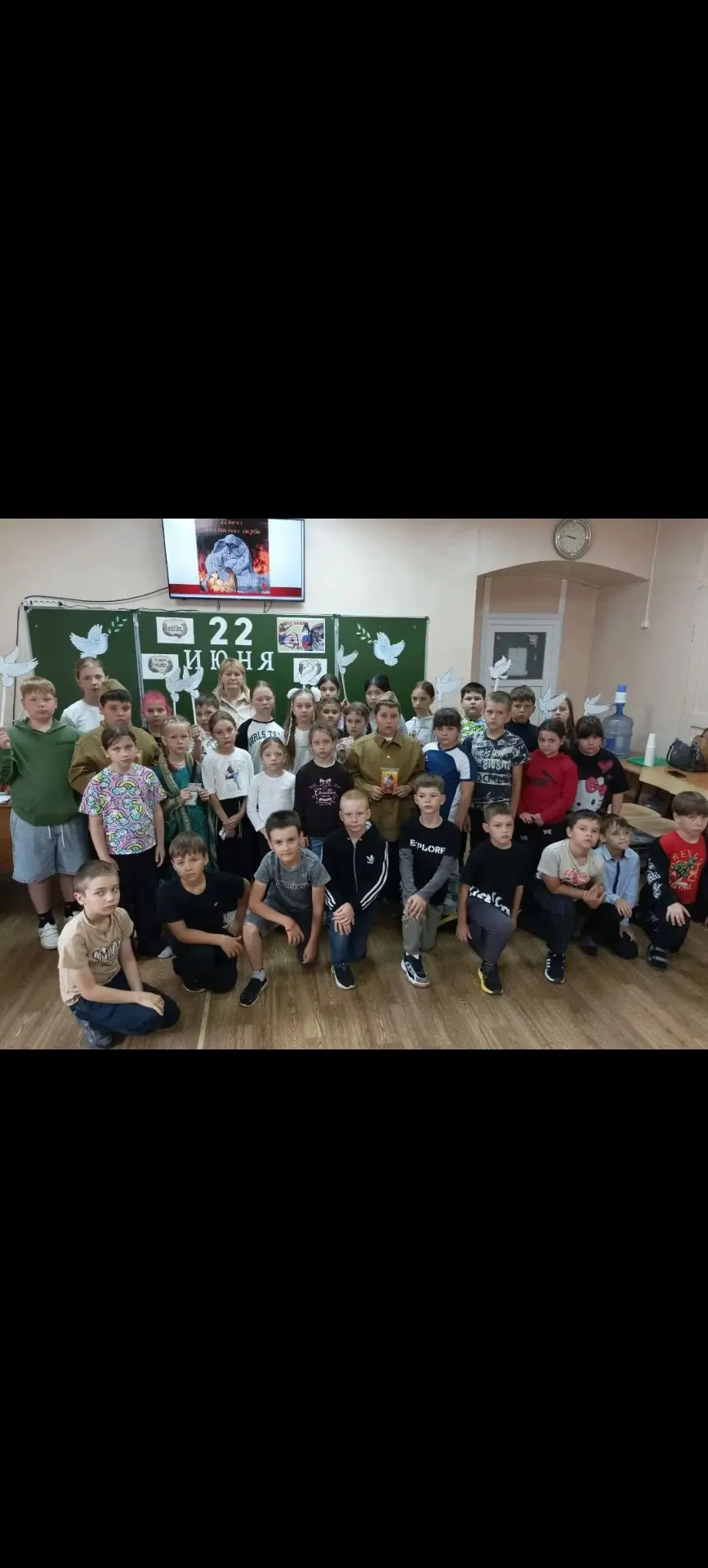 Сегодня «День памяти и скорби», который откликается в сердцах взрослых и детей нашей Родины болью и 