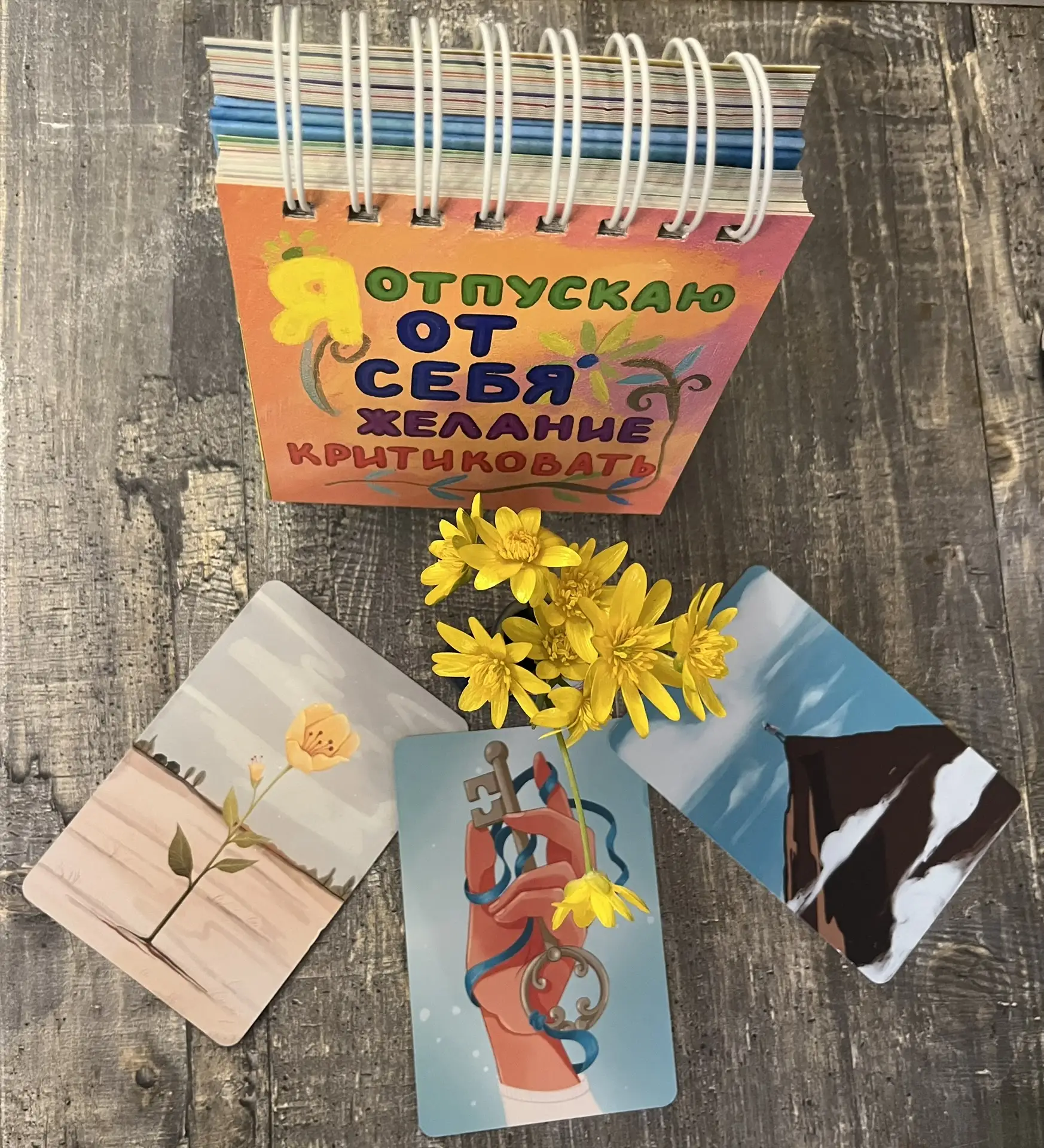 Когда увидишь свою карту, зафиксируй первые мысли и ощущения.