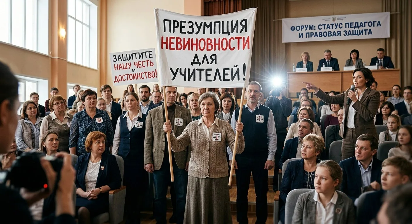 ⚖️ Презумпция невиновности для учителей!