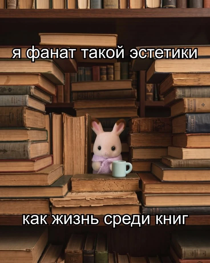 В выходные выбираем именно такой вайб 🤩
❤️ — если вы тоже

💙 LiveLib | Принять КВ | Чат для общени