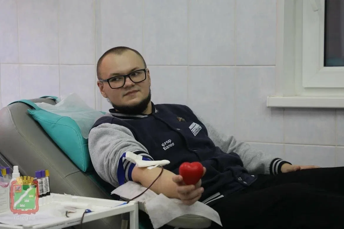 Волонтёры сдали кровь в рамках акции «Я — донор» в Наро-Фоминске  🩸🇷🇺 В честь Национального дня доно