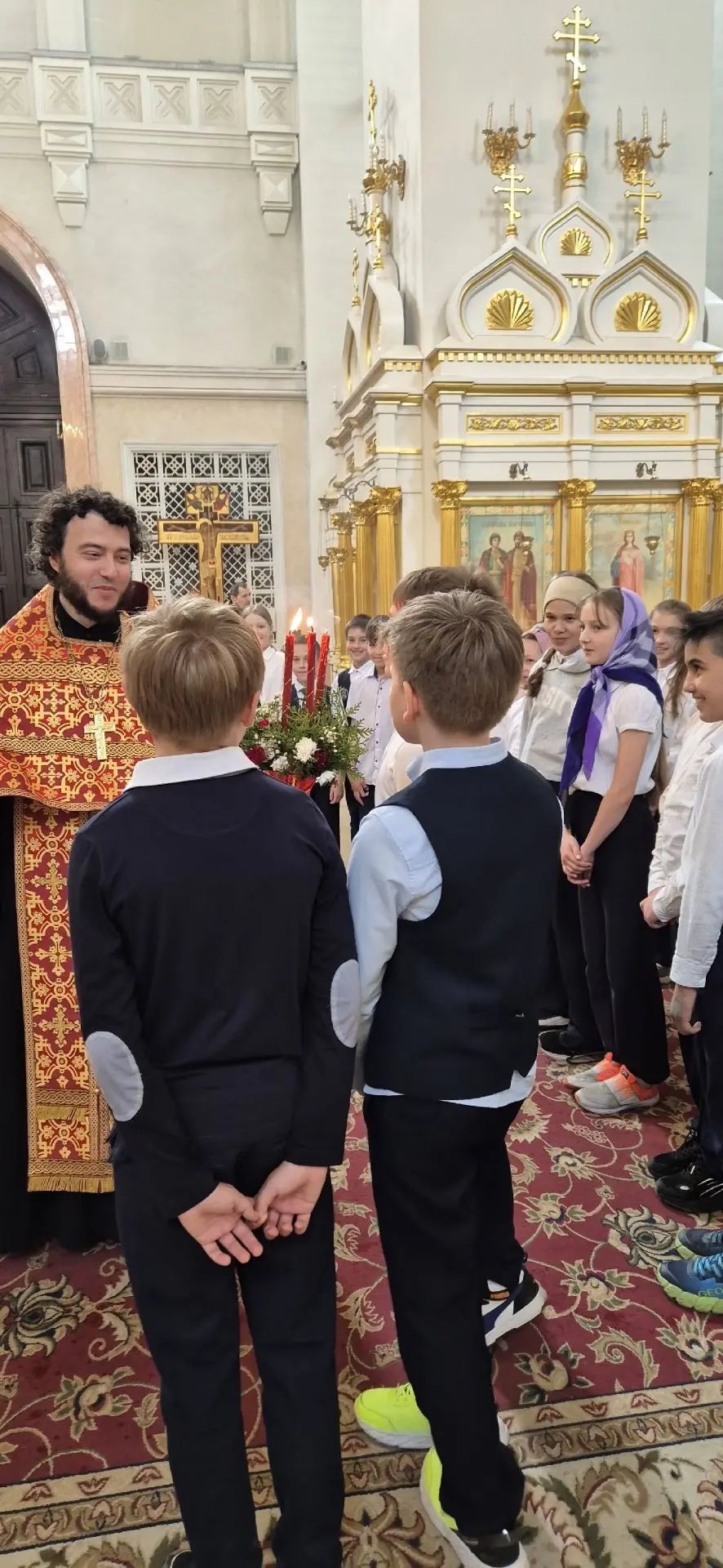 В рамках программы ОРКСЭ (Основ религиозных культур и светской этики) ученики 4 классов гимназии  бы
