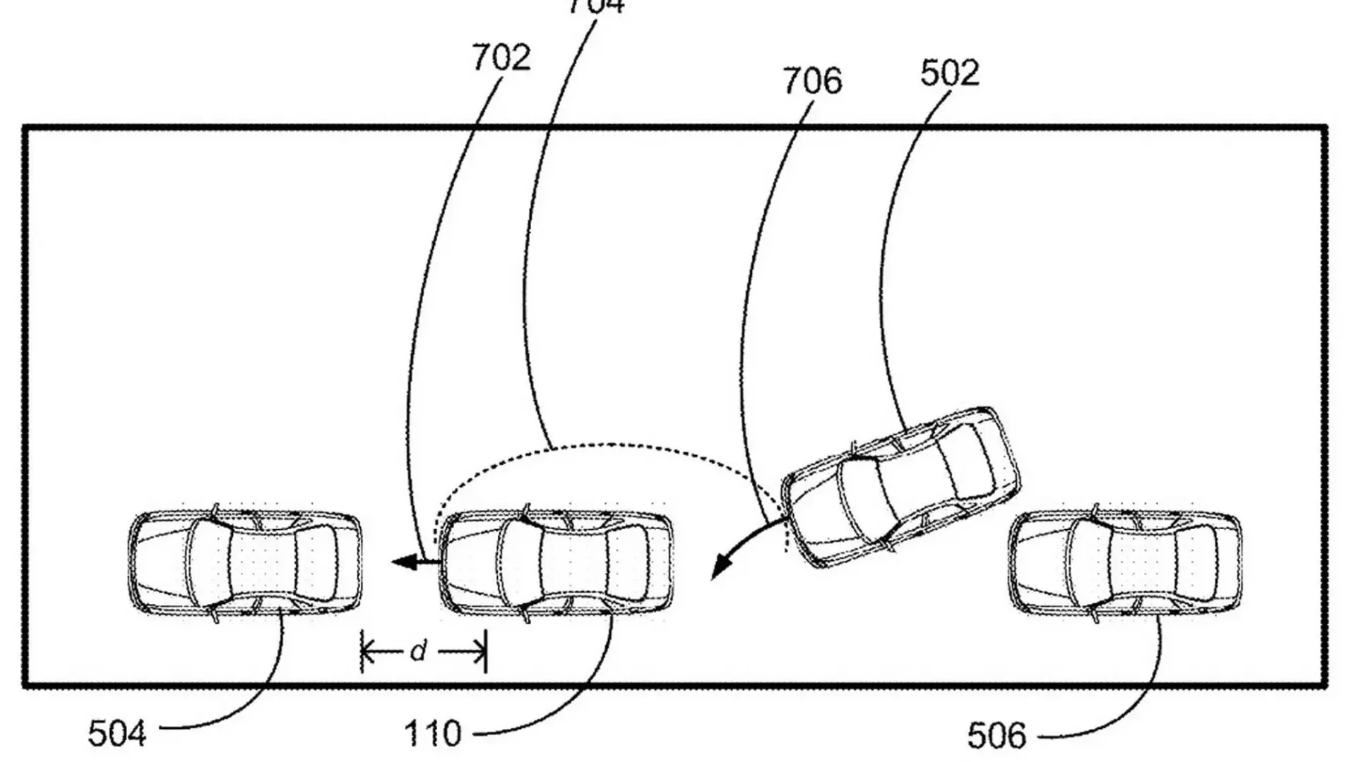 Припаркованные Ford смогут сами отъезжать от опасности  Ford запатентовал систему, которая позволит 