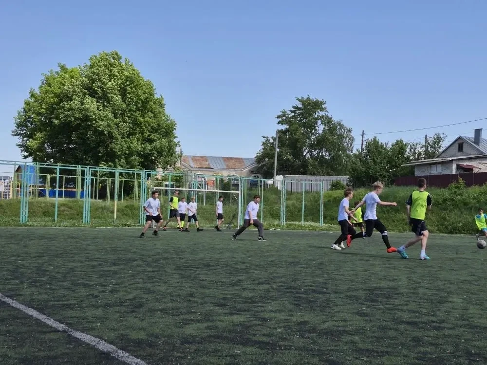⚽️Турнир по мини-футболу «Кожаный мяч-Школьная футбольная лига»    Сегодня на базе МБОУ «Уваровщинск