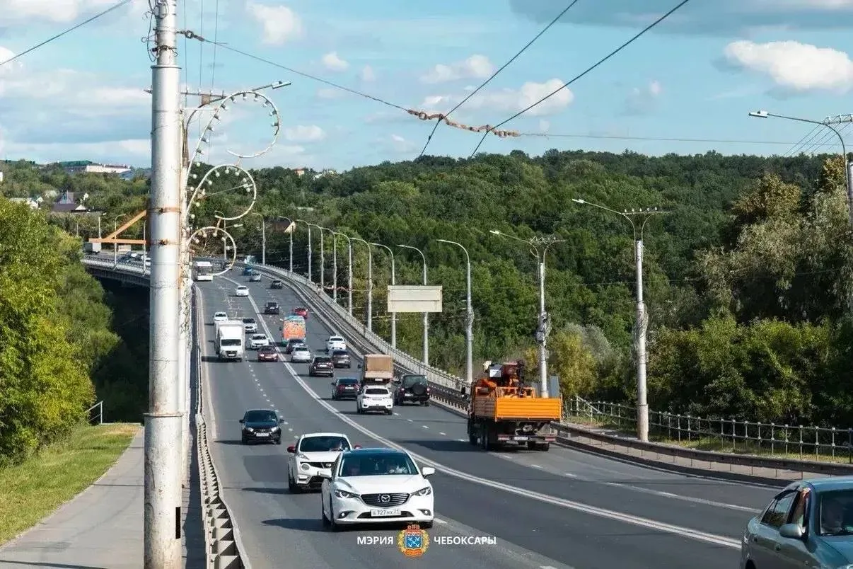 Ремонт трёх мостов в Чебоксарах продолжается согласно графику.