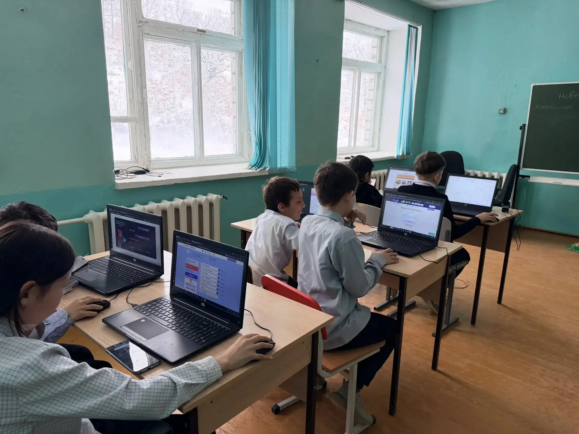 В МБОУ ООШ с. Джуен продолжается олимпиада по английскому языку которая проходит с 07.0...