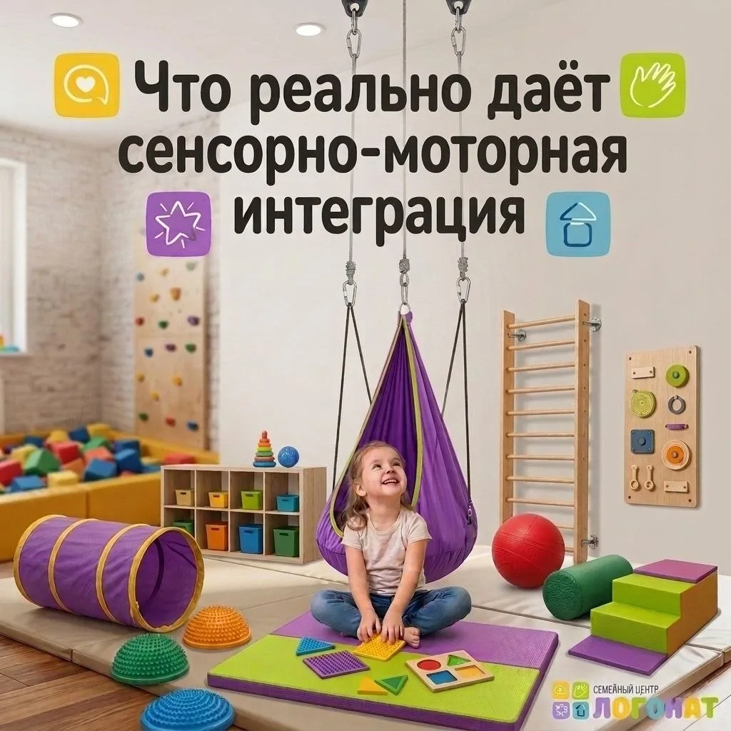 ✨Что реально даёт сенсорно-моторная интеграция? 🤔