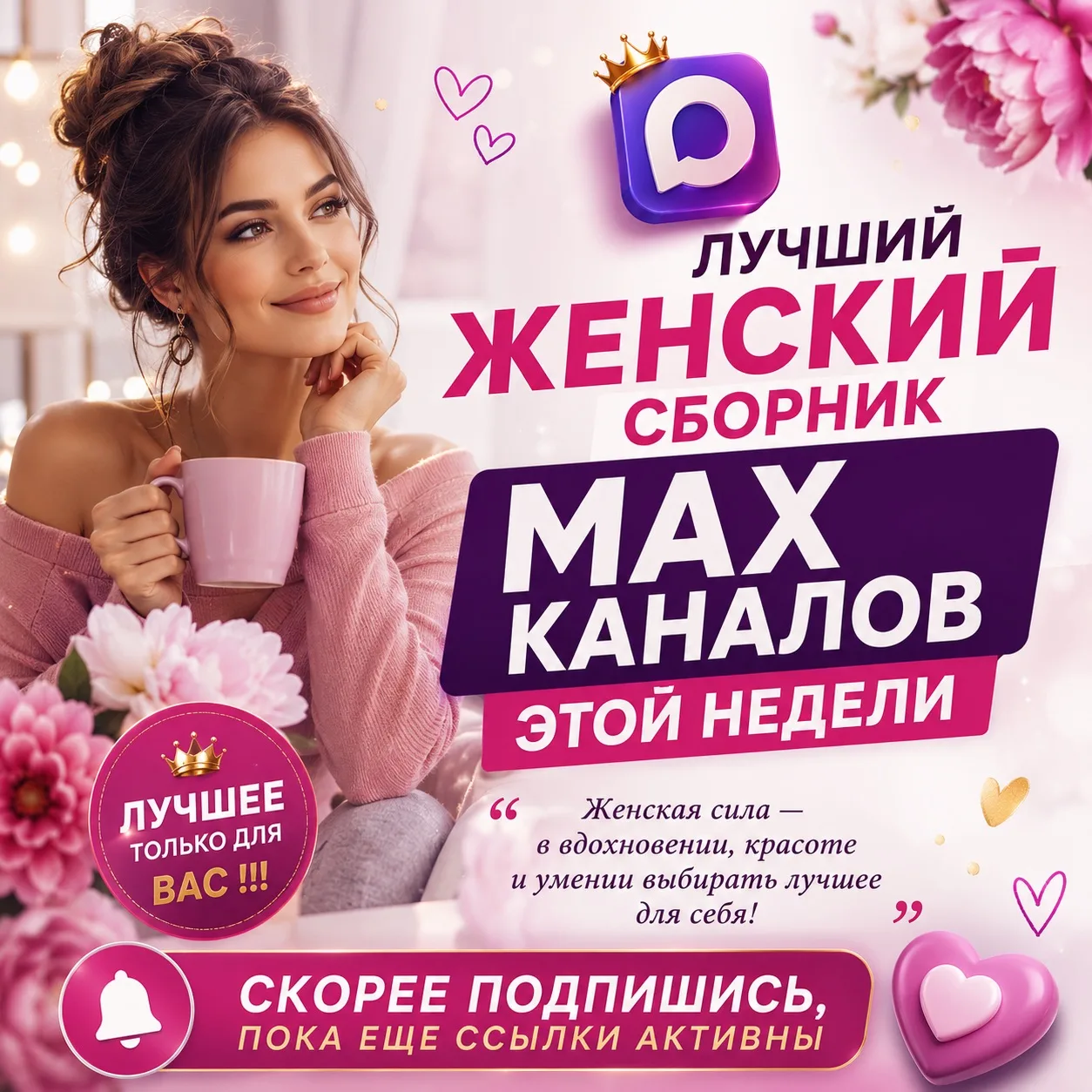 💖 Всё самое интересное для женщин — в одной подборке!