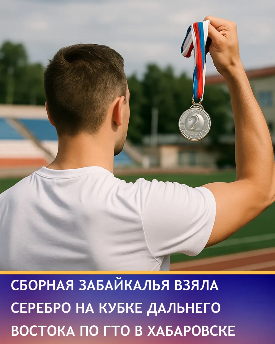 Сборная Забайкальского края заняла второе место на юбилейных Играх ГТО в Хабаровске. На...