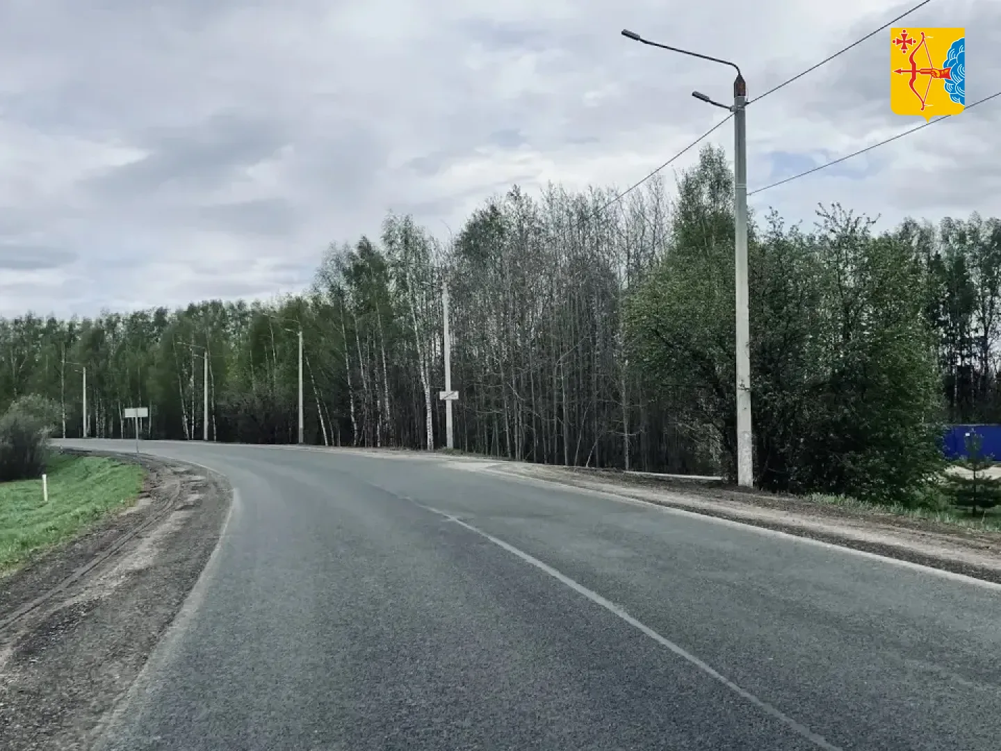 🚜В Кировской области завершился ремонт дороги Сошени — Радужный. Работы провели в рамках национально