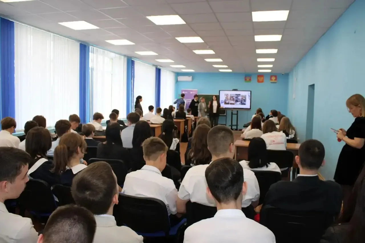 ⚡ Энергия знаний: встреча с профессионалами Кубаньэнерго  16 апреля обучающиеся 8-х классов СОШ № 1 