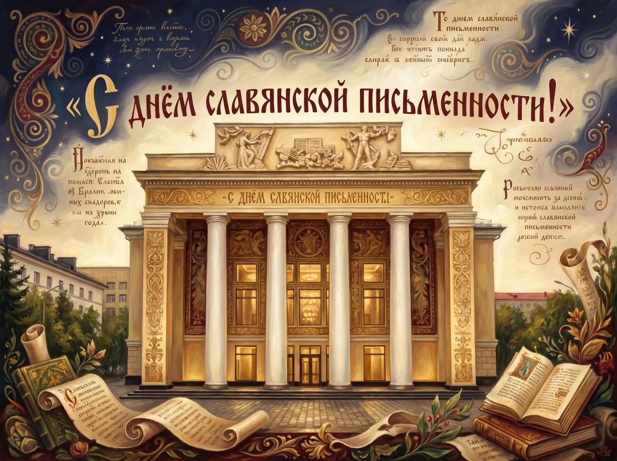 📜 С Днём славянской письменности и культуры!