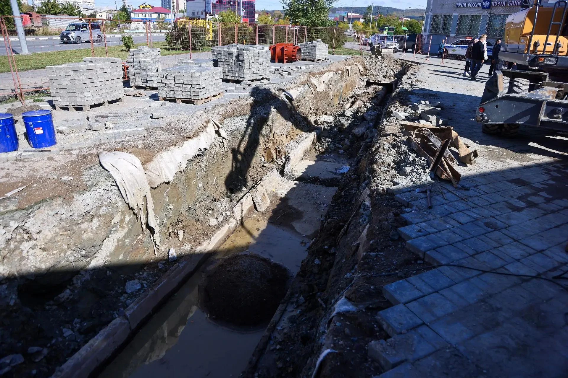 ⚡Более 40 домов в Южно-Сахалинске остались без горячей воды из-за ремонта теплотрассы