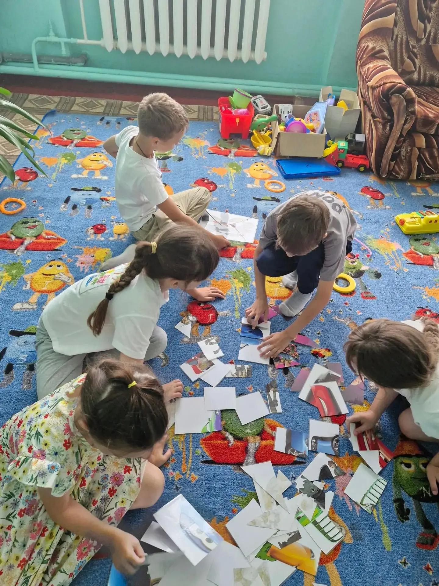 🌟 Собрали всех любимых героев! 🌟Как прошел наш увлекательный турнир по сборке пазлов? 
 Делимся яр