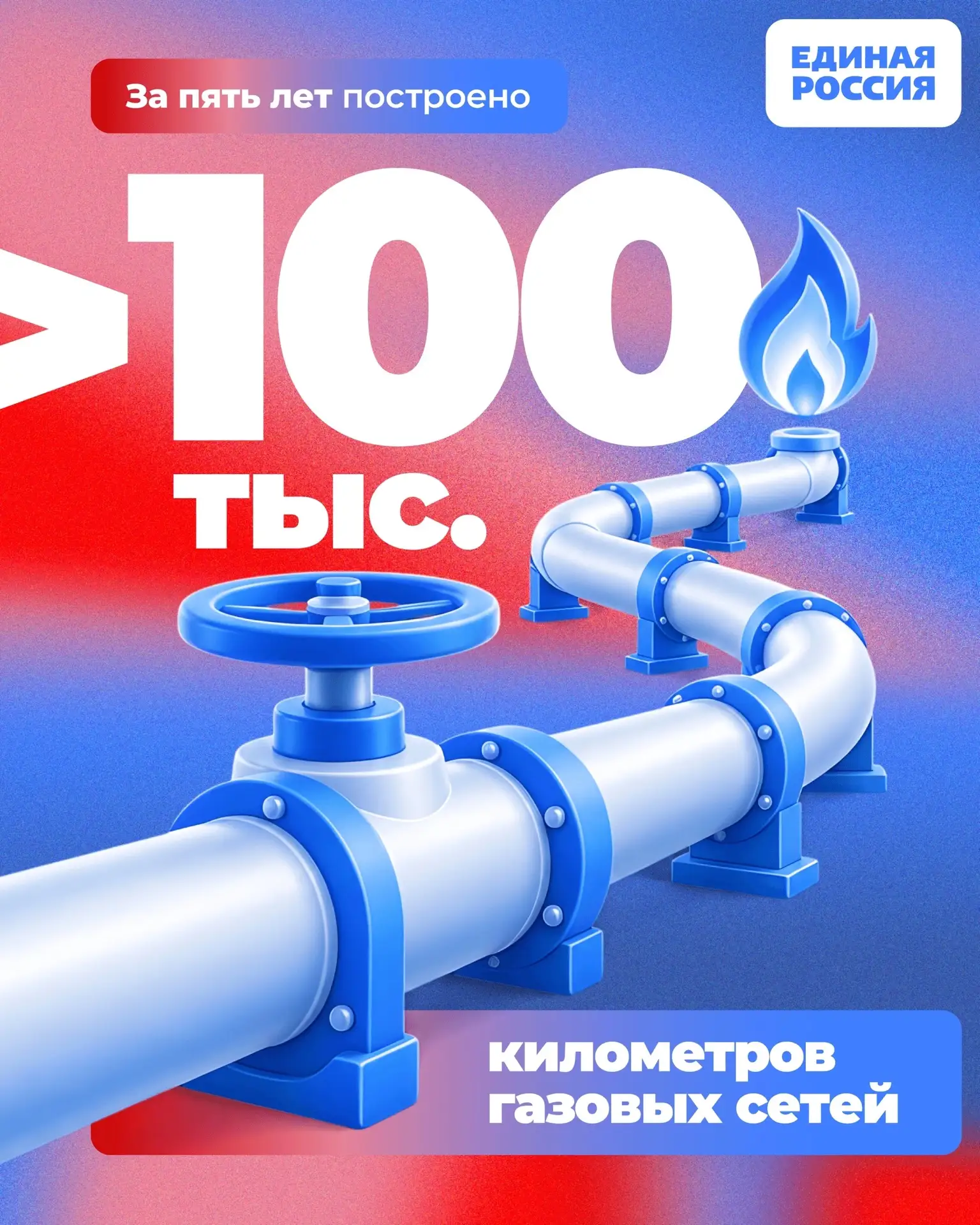 🔥 Голубое топливо — в каждый дом!