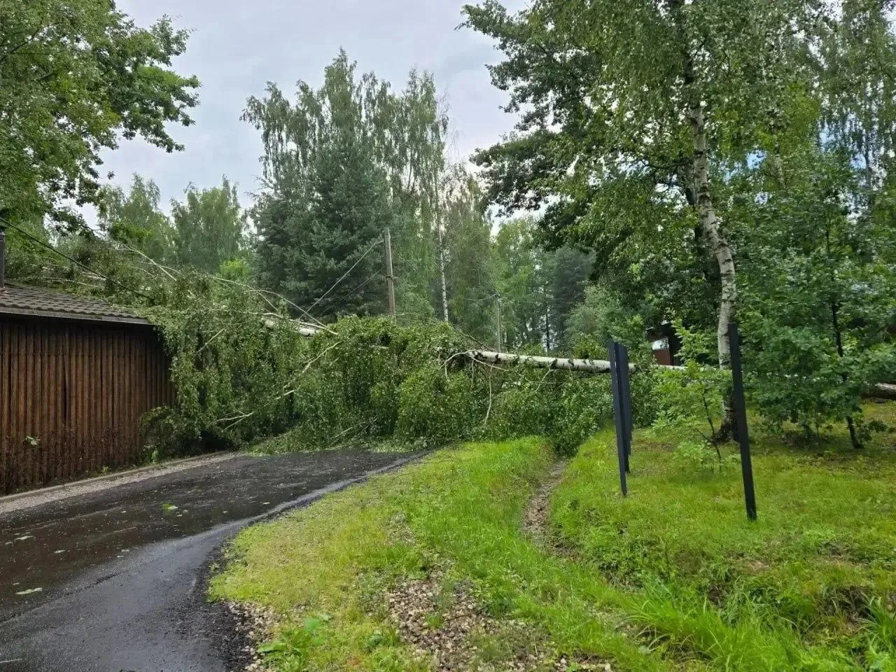 Энергетики продолжают ликвидировать последствия сильной грозы