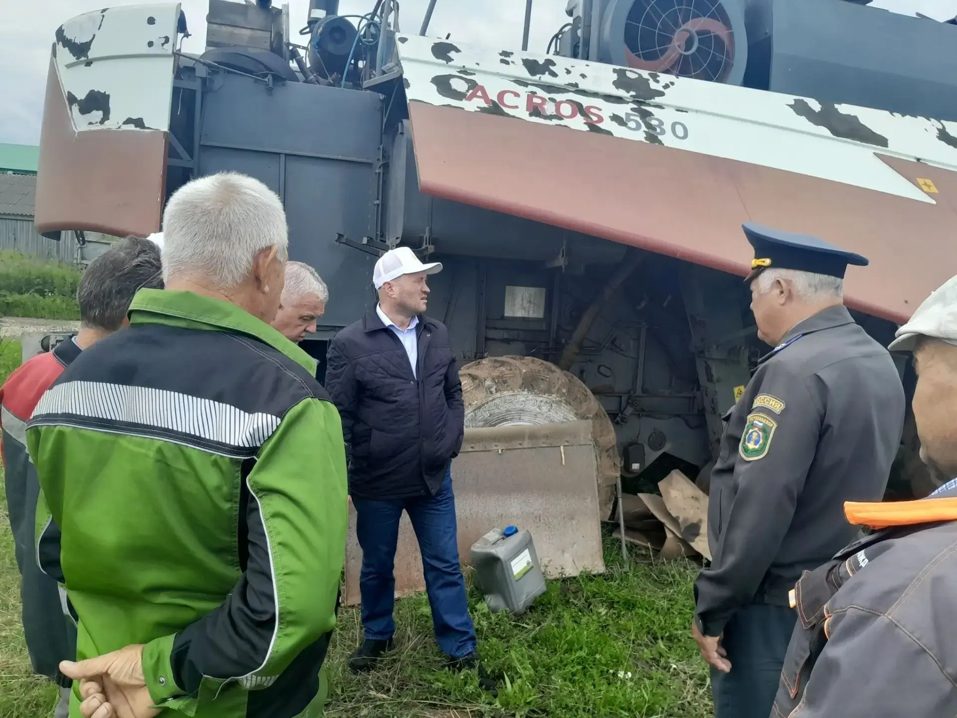 🌾В хозяйствах ООО АФ Возрождение, ООО АФ Ватан, ООО СХП Северный, ООО АФ Кырлай прошла приемка зерн