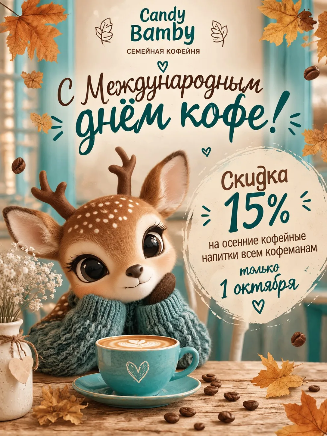 Сегодня - международный день кофе!