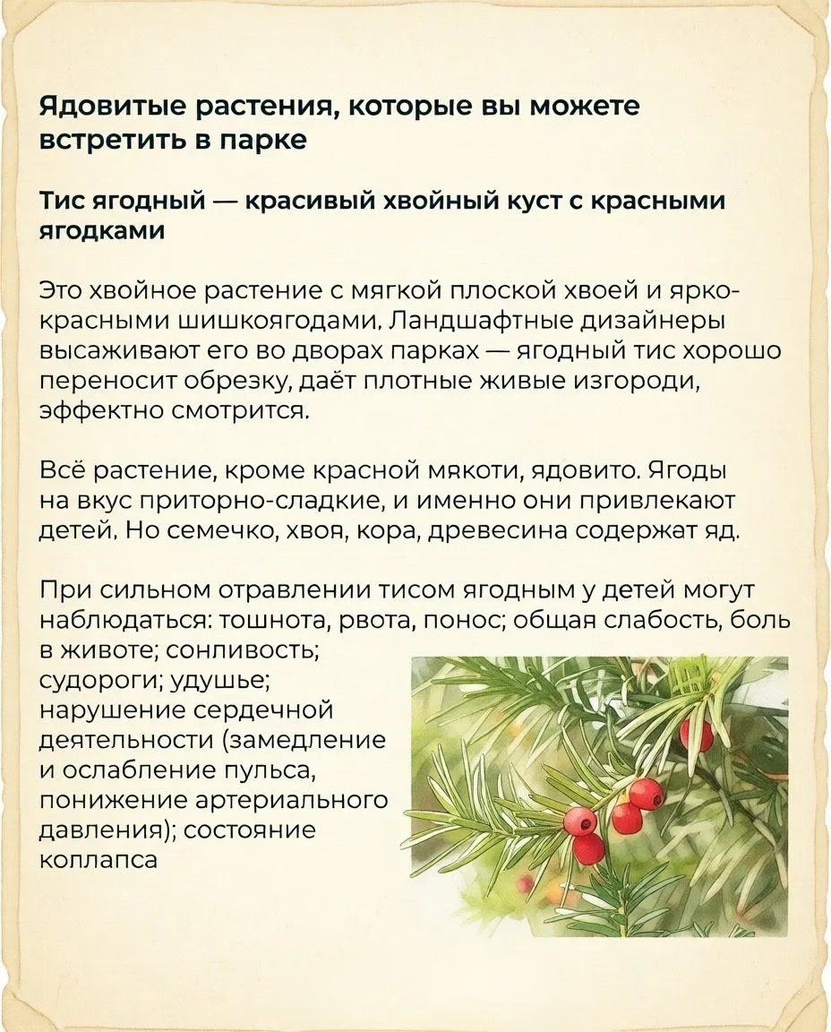 🌿🌾 Осторожно, зелень с подвохом! 🌵🦴

Думаете, парк — это только милые цветочки, пушистые облака 