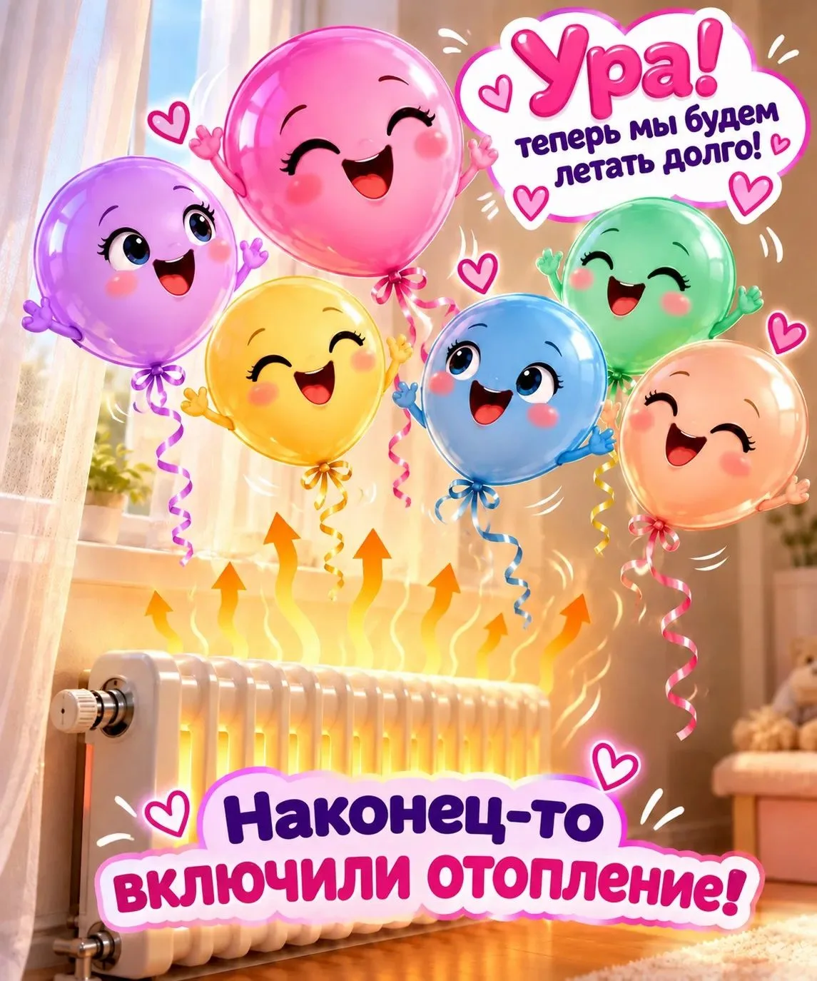🎉 УРА! НАКОНЕЦ-ТО ВКЛЮЧИЛИ ОТОПЛЕНИЕ! 🎈