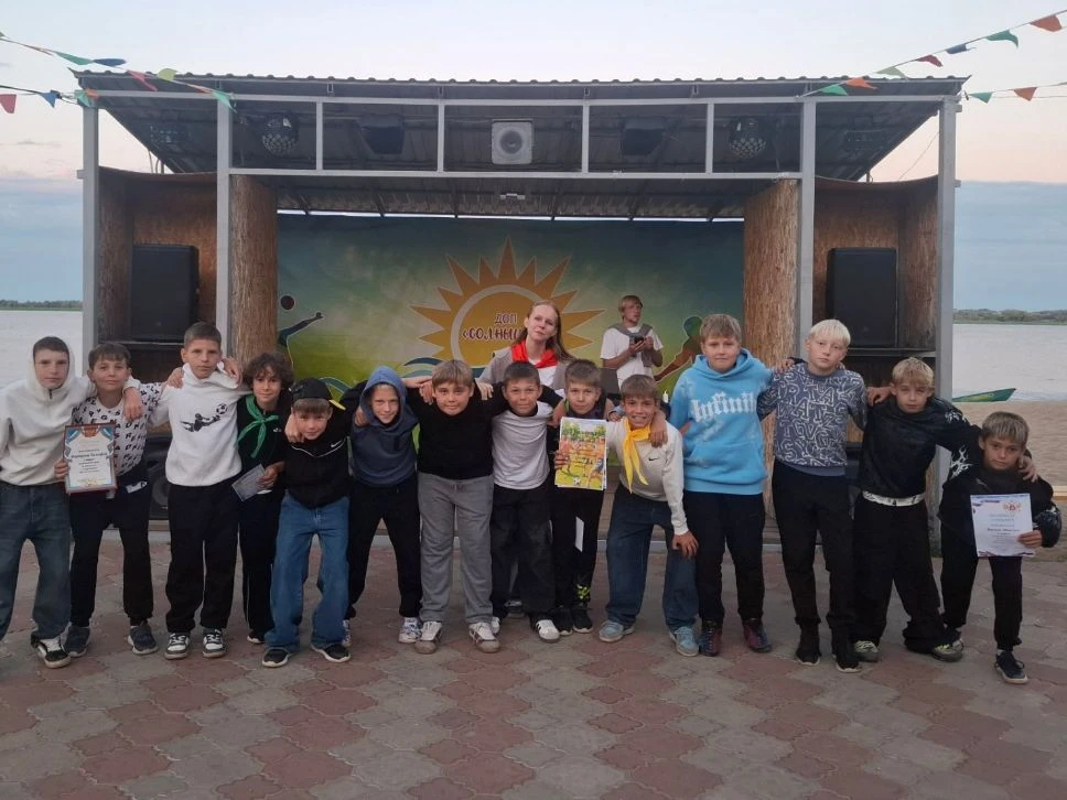 ⏺☁Сегодня 2⃣ отряд забрал номинацию "самый смешной отряд"🤍⏺