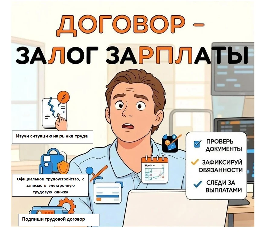 📝Неформальная занятость в молодежной среде: договор — залог зарплаты🤝

📅В преддверии Дня молодежи