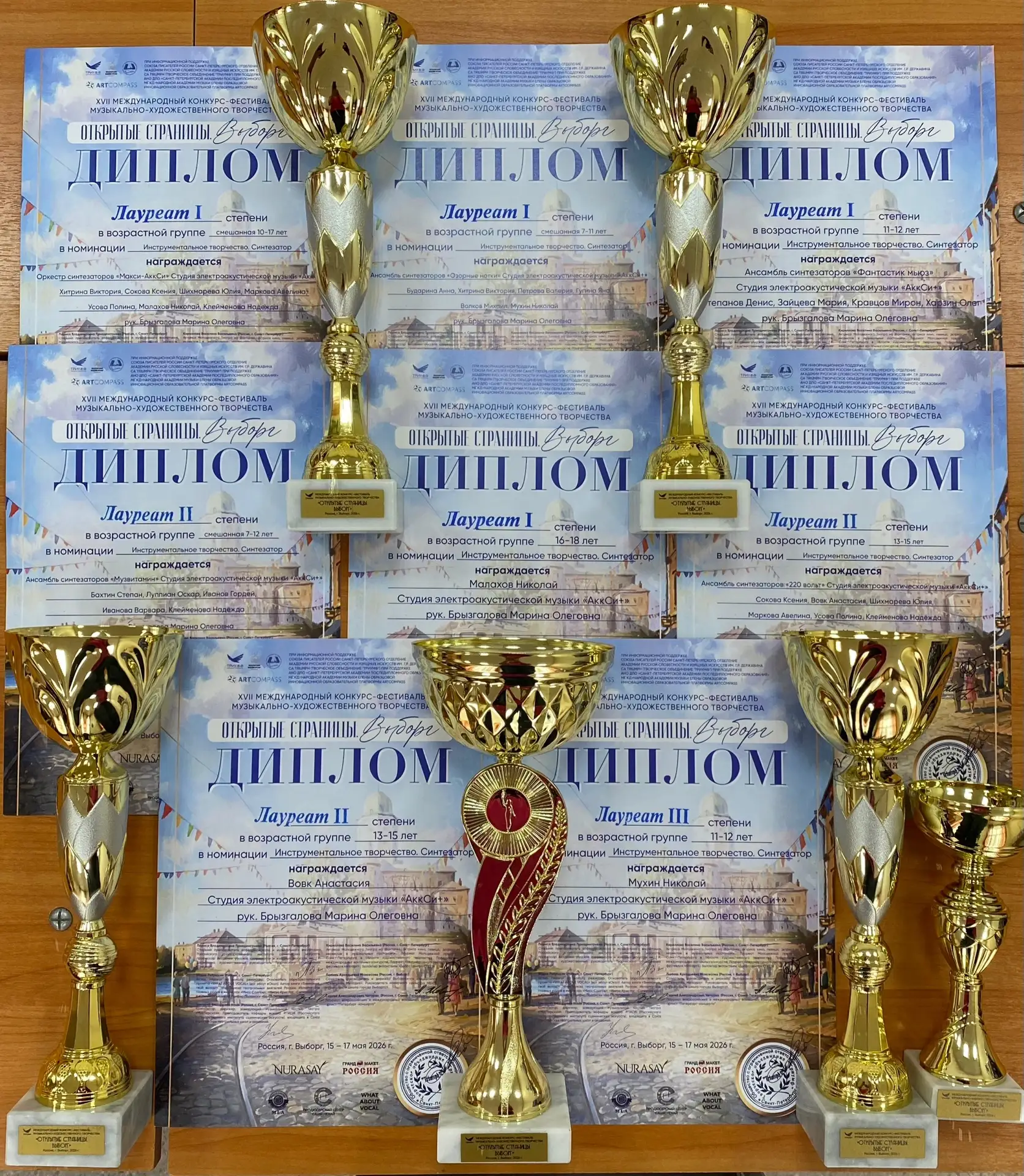 Образцовый коллектив «Студия электроакустической музыки «АккСи+»» завершает музыкально-...