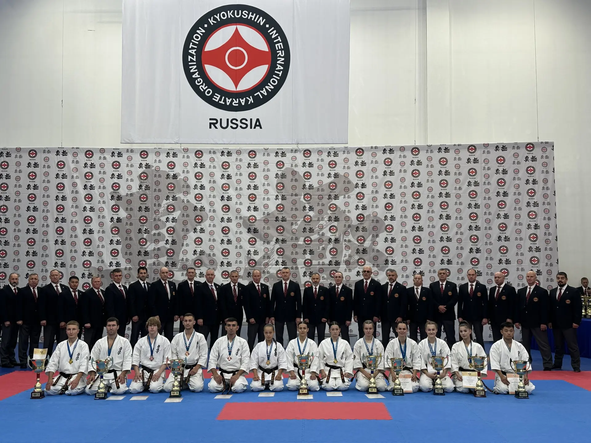Результаты Чемпионата России 2026 по киокушинкай (ката)