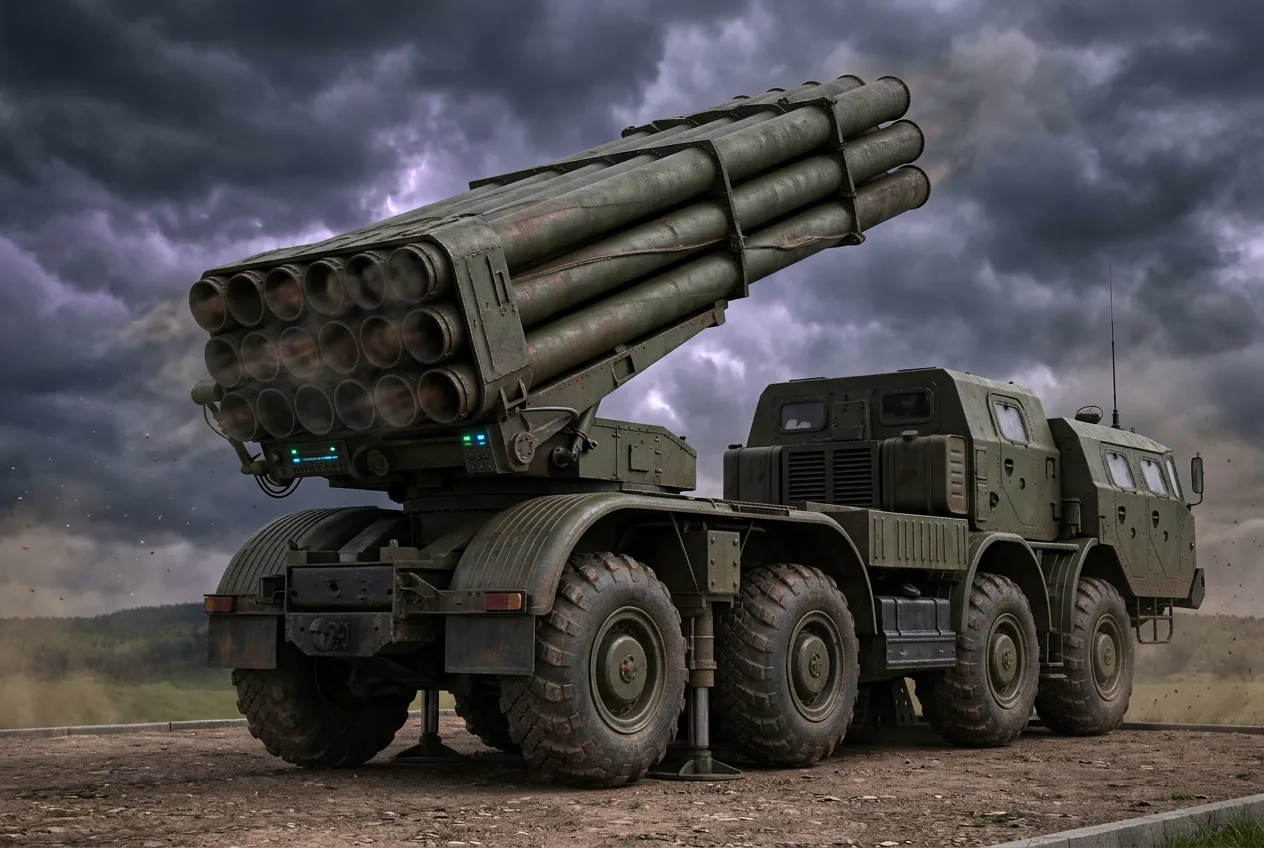 РCЗO 9K58 Cмeрч - рeaктивнaя дaльнoбoйнaя cиcтeмa зaлпoвoгo oгня
👉  Военная хроника