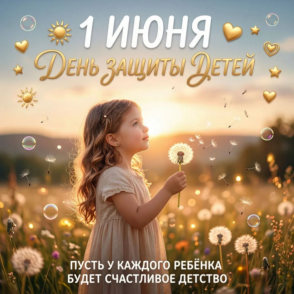 ✨ Сегодня особенный день — Международный день защиты детей! ✨