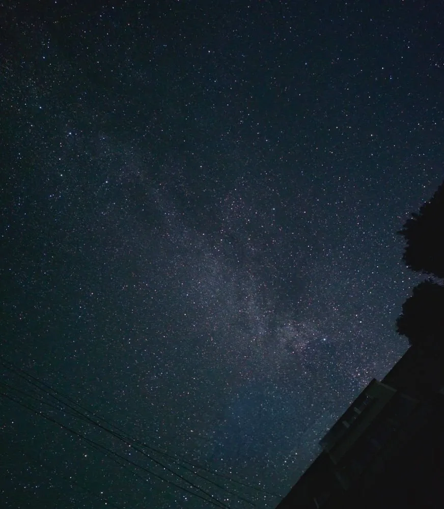 ✨ Света нет, зато какое звёздное небо сегодня над Донецком