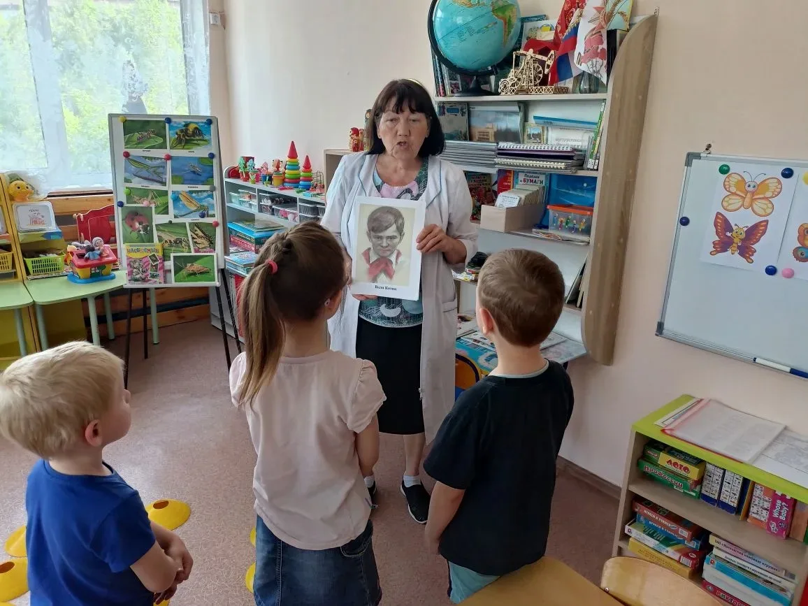 Сегодня в группе компенсирующей направленности детей 5-7 лет "Сказка" прошло трепетное ...