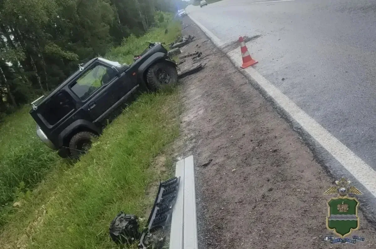 🚨 Смертельное ДТП произошло в Медынском округе — водитель легковушки погиб после столкновения с ГАЗ