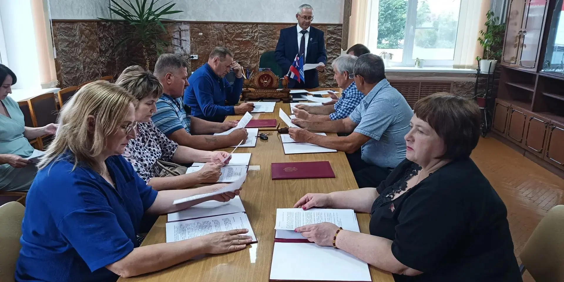 ⚡  Сегодня глава Пичаевского муниципального округа Виктор Лазутин принял участие в 48-о...