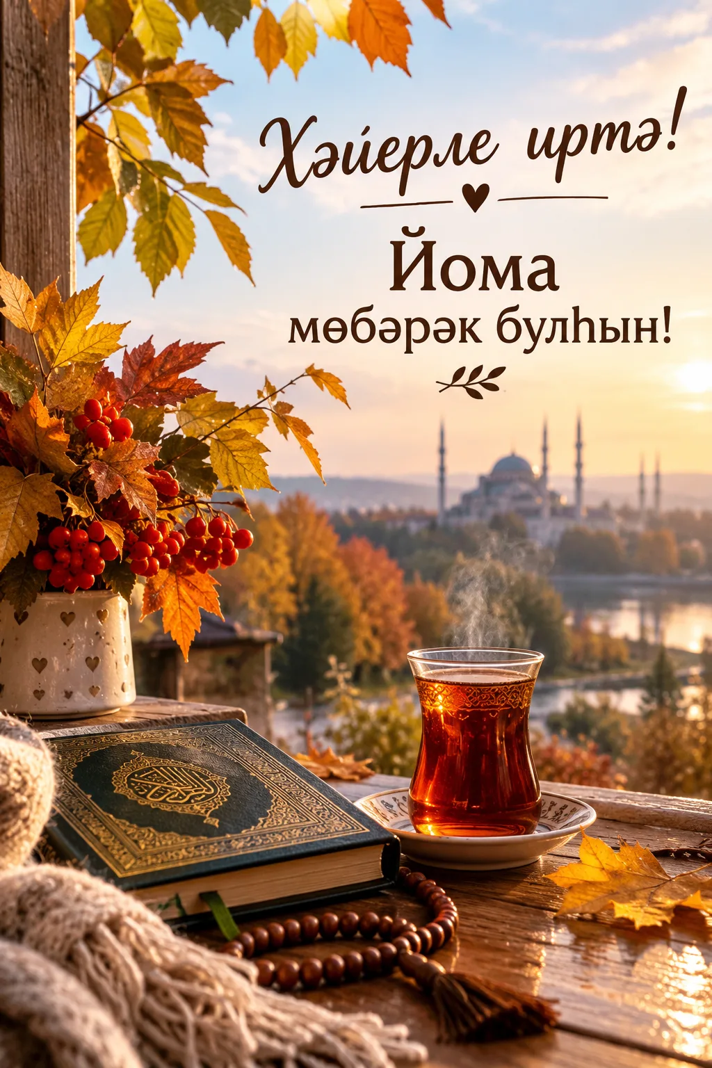 Хәйерле иртә, ҡәҙерле серҙәштәр! 🌿🍂