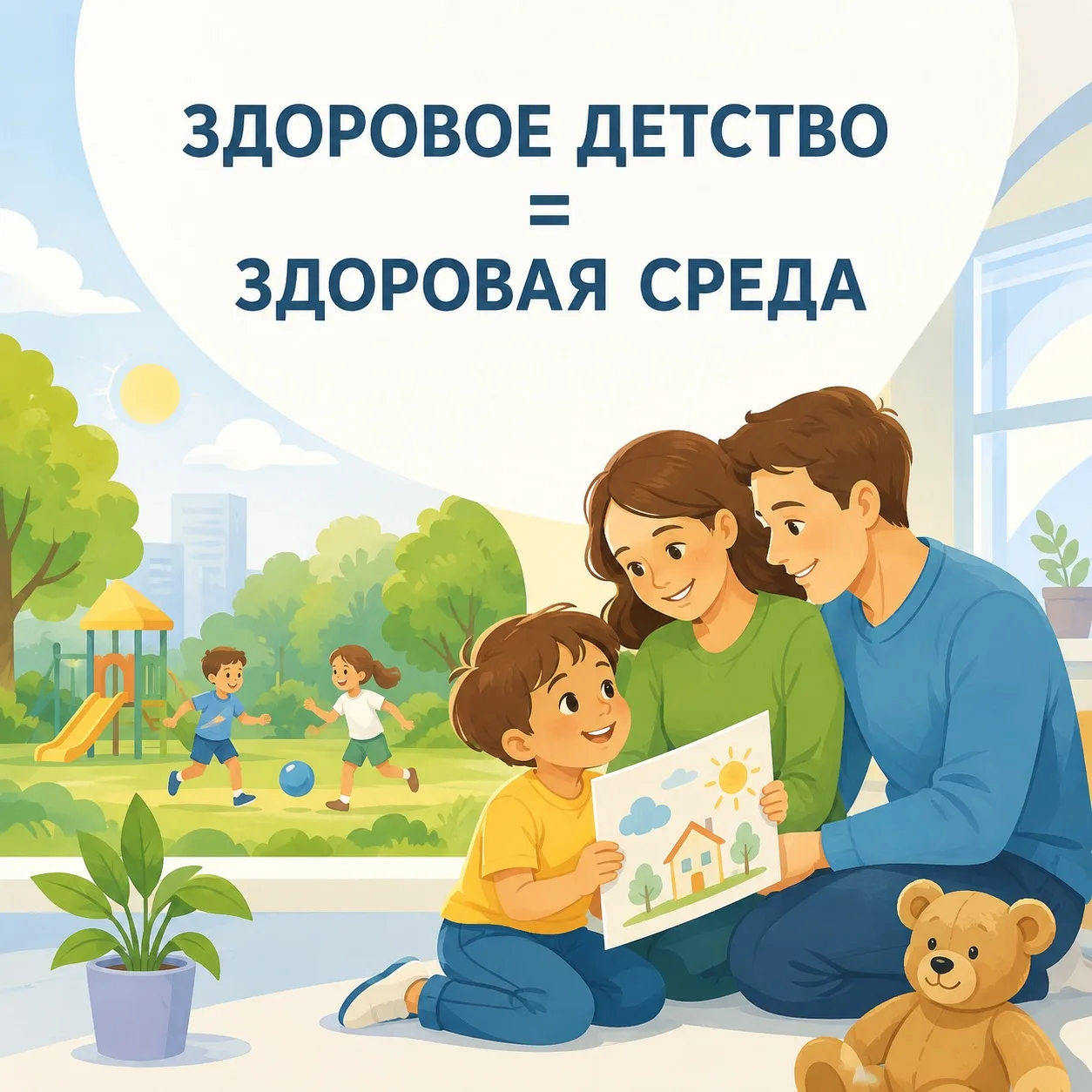 Здоровые привычки формируются с детства. И одна из важных задач родителей — показать ре...