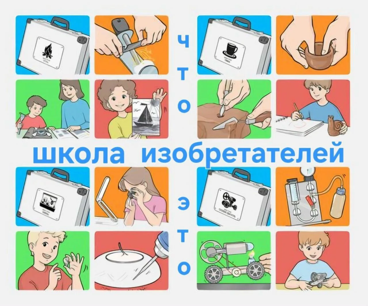 Школа Изобретателей — место, где дети понимают, как устроен мир.