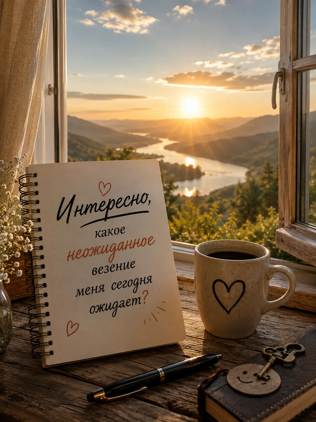 Интересно какое неожиданное везение меня сегодня ожидает ❤️