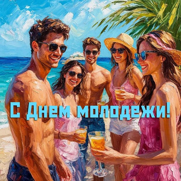 Поздравляем с Днём молодёжи! 🌸