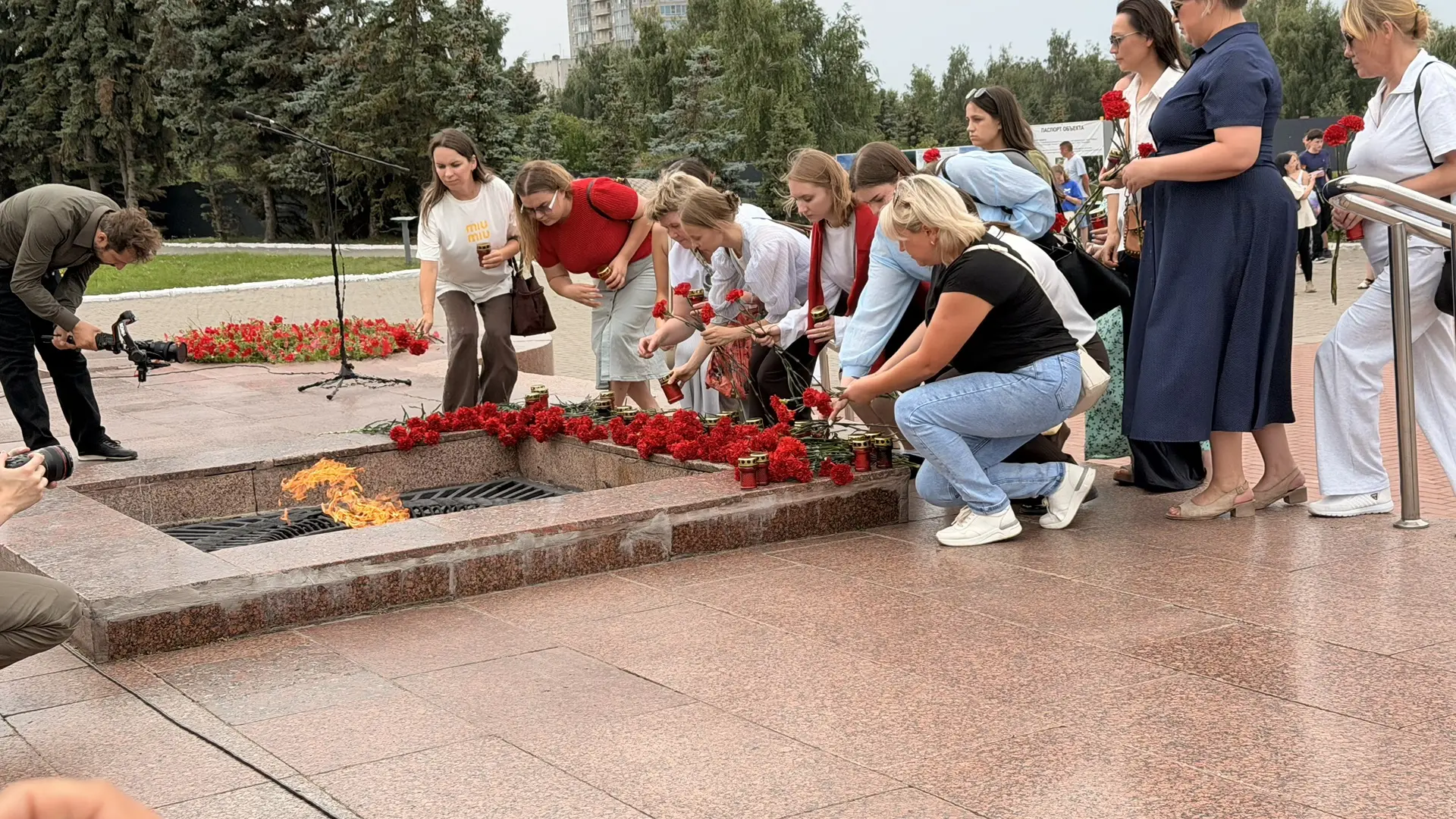 🕯️ МБОУ «СОШ №28» г. Чебоксары присоединилась к памятной акции «Ангелы Донбасса», приуроченной ко Д