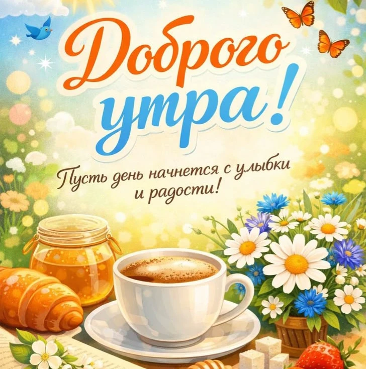 ☀️Всем доброе утро!☀️

Пусть день будет спокойным, радостным и полным приятных сюрпризов! 💛

Ваши д