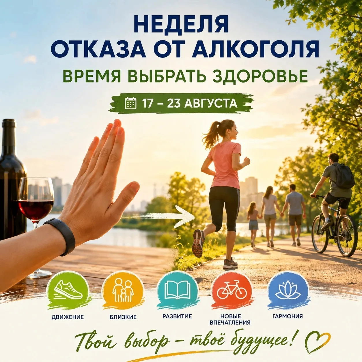💪Неделя отказа от алкоголя: время выбрать здоровье
