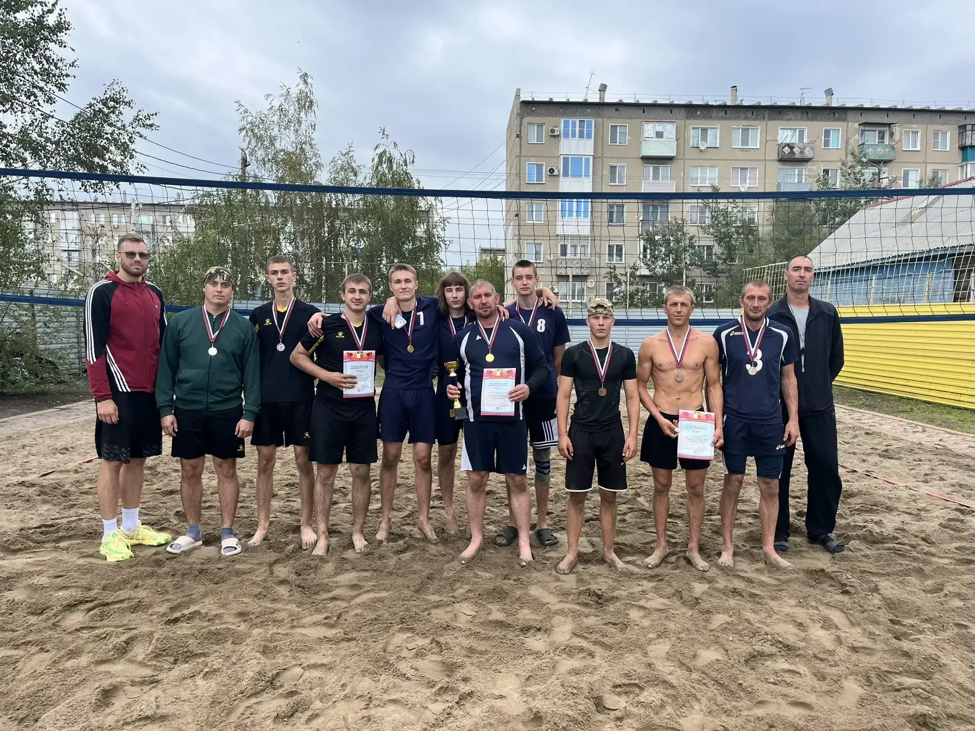 В Татарске отметили День физкультурника спортивными соревнованиями