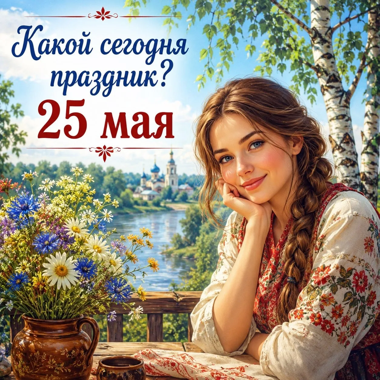 🗓 25 мая – отмечается 21 праздник.  ✅ День сотворения мира ✅ Всемирный день вина ✅ День счастливого 