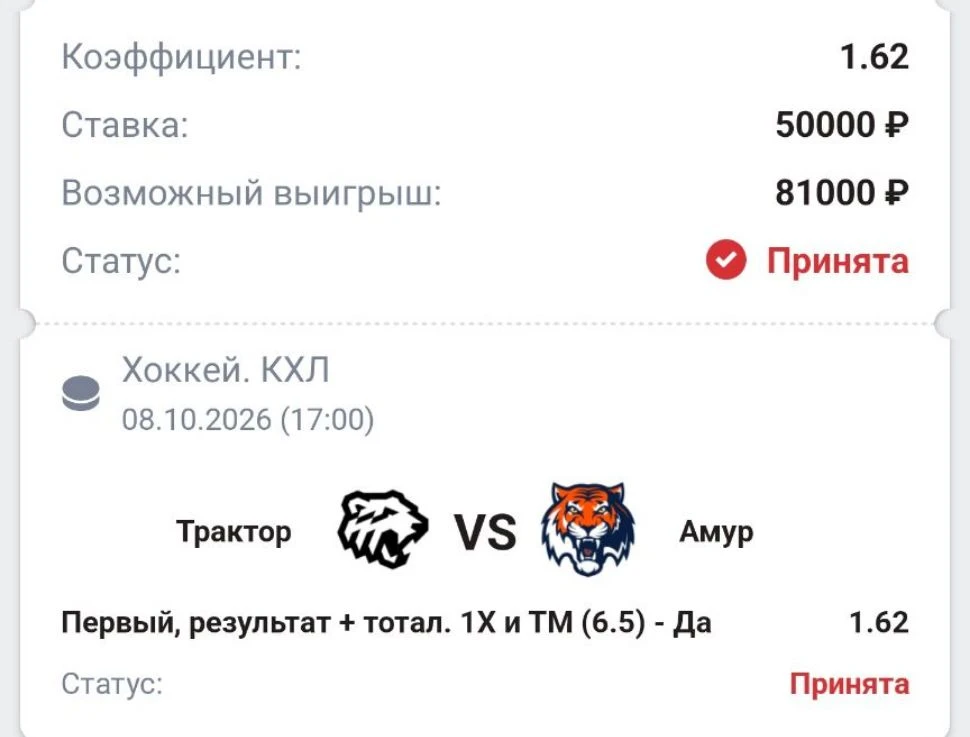 СТАВКА | ПРОГНОЗ ПО ЛИНИИ🔥